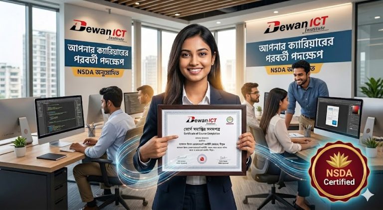 NSDA Approved IT Institute Bangladesh — কেন সার্টিফিকেটের মান এখন আগের চেয়ে অনেক বেশি গুরুত্বপূর্ণ?